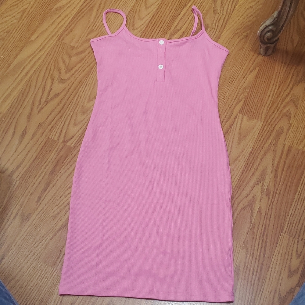 Pink Sleeveless Dress